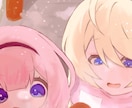 イラストや立ち絵を美しい厚塗りで描きます 背景なしの人物イラストから配信で利用できる等身イラストの制作 イメージ5