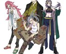 TRPGの立ち絵作成します はっきりとした線のパキッとしたイラストをご提供 イメージ5