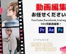 YouTube等SNS向け動画編集いたします 動画作成お手伝いします。全動画ジャンル対応可能です。 イメージ1