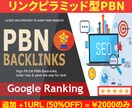 新生リンクピラミッド型強力PBNでSEO対策します 限定オファー☆追加＋１URL２０００円のみ！【５０％OFF】 イメージ7