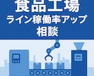 食品工場向け：ライン稼働率アップの相談に乗ります 衛生基準を守りながらムダを削減。現場目線で改善！ イメージ1