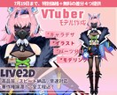 全工程込！LIVE2Dモデル作成を全力出撃します Live2Dイラスト・モデリング専門家 イメージ3