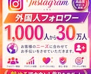 Instagramフォロワー＋1000人増やします 低価格でインスタフォロワー1000増加！ イメージ4