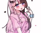 かわいい！♡イラスト制作します SNSアイコンや動画用サムネ、TRPGの立ち絵などにどうぞ♡ イメージ5