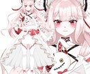 キャラデザ～パーツ分け済み立ち絵制作します キャラデザのみ・立ち絵制作のみでも可！モデリングまで一括も◎ イメージ3