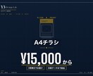 唐津の店舗チラシ｜印刷データ込みで作ります 3営業日納品｜A4/A3対応・印刷データ納品・原稿整理込み イメージ1