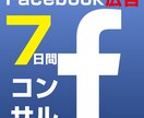 Facebook広告を7日間コンサルします Facebook広告7日間コンサルされまくりサービス イメージ1