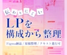 伝わりにくいLPを問合せに繋がる構成へ整理します テキスト中心で進行◯。構成・導線・デザインからFigma納品 イメージ1