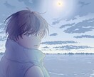 綺麗、かっこいい、美しい 等イラスト制作いたします ❁アイコン、サムネ、MV、立ち絵、1枚絵など承ります❁ イメージ4