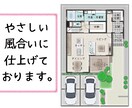 手書き風間取り図作成します 色鉛筆でかいたようなやさしい風合い イメージ2
