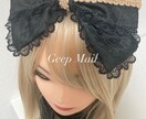 ヘッドドレス製作します オリジナル１点もの！アイドル、V系、ロリータさん イメージ2