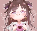 ゆるふわなイラスト描きます アイコンやサムネイルに使える透過イラスト！ イメージ1