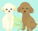 ペットの似顔絵オーダーお受けします お写真をもとにデジタルイラストを作成いたします イメージ3