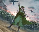 高品質のイラストお描きします アイコンやヘッダー、動画の一枚絵、立ち絵などお任せください! イメージ4
