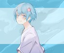 歌ってみたのイラストを描かせて頂きます 絵のタッチは無料で本家に近いものに出来ます！ イメージ5