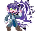 商用利用可‼️ポップで可愛いSDイラスト描きます グッズ用イラスト、1枚絵、アイコンなど イメージ2