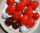 まるで本物!?リアルなフルーツグッズ作ります オーダー樹脂粘土フルーツ!いちご/さくらんぼ/りんごなど イメージ1