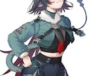 TRPG /配信/ｹﾞｰﾑの可愛い立ち絵制作します キャラデザからお任せOK！幅広い年代にも対応可能！ イメージ6