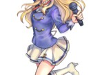 SNSで使うアイコンのイラストを描きます 2次元の絵柄で依頼者の方の望み通りのイラストを描きます イメージ2
