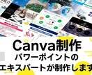 実績1650社以上のプロがCanvaデザインます パワーポイントのプロがキャンバでデザイン イメージ1