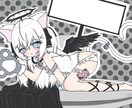 かわいい歌ってみた用イラスト描きます ちょい病み・かわいい女の子を描きます！ イメージ2