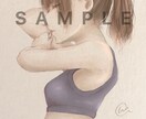 アイコン作成いたします 可愛らしい女の子描きます！顔が中心で、正面顔が得意です！ イメージ1