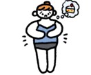 やさしくシンプルなイラスト作成します 手書きの優しいタッチで、お好みのポーズの人物を描きます。 イメージ6