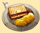 お腹を空かせるような食べ物のイラスト承ります 見たらきっと食べたくなるようなイラストをご提供いたします。 イメージ5
