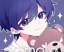 SNS用アイコンお描きします ★目を引くような可愛い系のアイコンイラストを制作します★ イメージ2