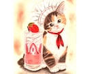 あなたの愛猫ちゃんをソフトパステルで描きます パステルイラストであなたの愛猫ちゃんをふわふわイラストに イメージ4