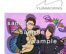 オシャレなイラスト（線画）をお描きします お気に入りの画像を素敵なイラストにしてみませんか？ イメージ4