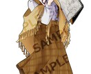 TRPG等に使えるキャラクター立ち絵を描きます キャラデザから一緒に考えていきます イメージ3