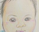 小さなお子さんの似顔絵を描きます プレゼント用、アイコン用など使用目的自由 イメージ2