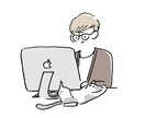 SNSなどのアイコンに使えるイラスト描きます シンプルでも温かみのあるイラストをご提供します：） イメージ5