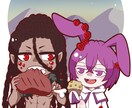 可愛いデフォルメイラスト描きます デフォルメだけどアニメ塗りも厚塗りも対応！ イメージ1