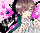動画の1枚絵やSNS等のアイコン描きます SNSのアイコンに何を使うか迷っているあなたにオススメ！ イメージ2