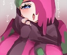 最短即日納品♡カラー落描きイラストを描きます 女の子・TS女体化大歓迎！スピーディーに可愛く仕上げます イメージ3
