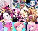 SNSアイコンなど正方形イラスト描きます 小さい表示でも映えるイラスト&カラー イメージ2