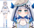 全行程おまかせ！ハイクオリティなモデルを制作します 【一貫制作】キャラデザからLive2Dまで、理想の姿を。 イメージ5