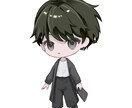 SNS用のミニキャラを描きます 落ち着いた色合いのミニキャラを制作します！ イメージ2