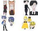 キャラクターデザインできます VtuberからTRPG用キャラシまで色々描きます イメージ6