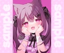 萌えカワイイ！イラストお描きします フリルやリボンなどが得意です！様々な用途にお使いいただけます イメージ4
