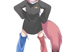 男性、女性のTRPG立ち絵のイラストの作成をします TRPG用のイラストを作成します イメージ4