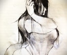 のっぺりとした立ち絵イラスト作成します 目に優しく落ち着いた雰囲気のオリジナルキャラクターが欲しい方 イメージ3