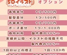 SDイラストお描きします 配信・動画・スタンプ・グッズ用イラスト イメージ3