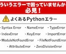 Pythonのエラー・バグを原因調査から修正します 原因調査から修正まで丁寧に対応します イメージ3