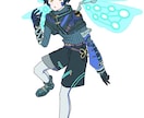 個人で利用されるイラスト、キャラデザの作成をします シンプルだけど細部にもこだわってキャラクターを作ります！ イメージ3