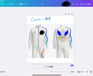 画像や手描きロゴをAIデータ化します 部活動などのチームTシャツのデザインなどに対応します！ イメージ6