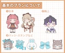 ミニキャラ(SD・デフォルメ)イラスト描きます アイコン・動画・グッズ・スタンプ・バッジなどなど！ イメージ4