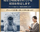 業務効率を下げている原因を60分で特定します 頭の中の混乱を整理し、ムダを減らします イメージ1